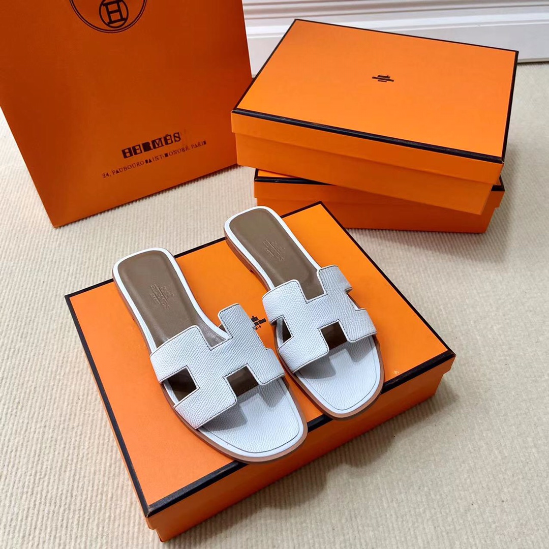 에르메스 올수공 오란 슬리퍼 샌들 앱송 65